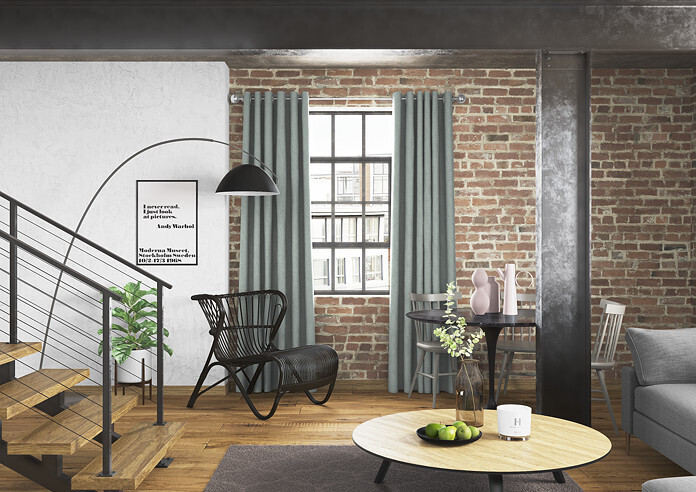 Tussah, Flint - Made to Measure Curtains - Image 5